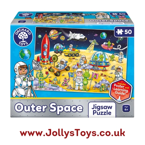 Outer Space Floor Puzzle, 50 Pieces